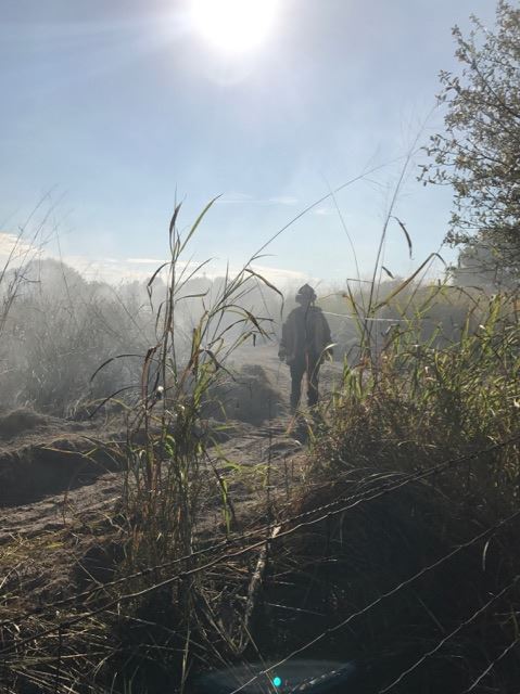 Trowbridge Brush Fire